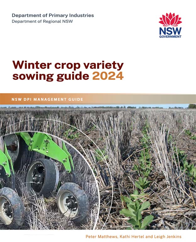 New South Wales Crop Sowing Guide